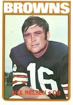 1972 Topps #211 - Bill Nelsen - Cleveland Browns