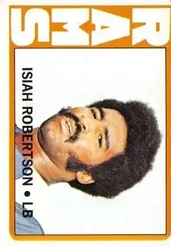 1972 Topps #215 - Isiah Robertson - Los Angeles Rams