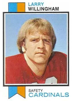 1973 Topps #213 - Larry Willingham - St. Louis Cardinals
