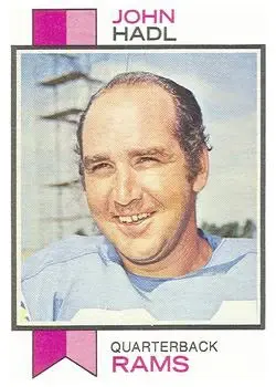 1973 Topps #215 - John Hadl - Los Angeles Rams