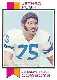 1973 Topps #216 - Jethro Pugh - Dallas Cowboys