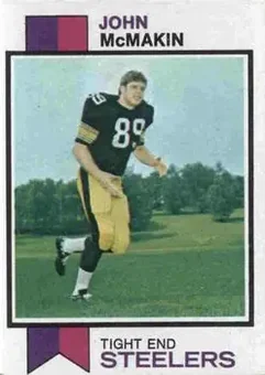 1973 Topps #219 - John McMakin - Pittsburgh Steelers