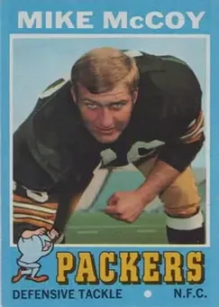 1971 Topps #248 - Mike McCoy - Green Bay Packers