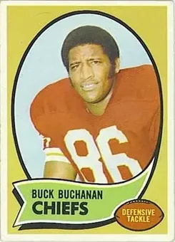 1970 Topps #220 - Buck Buchanan - Kansas City Chiefs 1970 Topps #220 - Buck Buchanan - Kansas City Chiefs