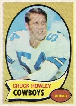 1970 Topps #228 - Chuck Howley - Dallas Cowboys