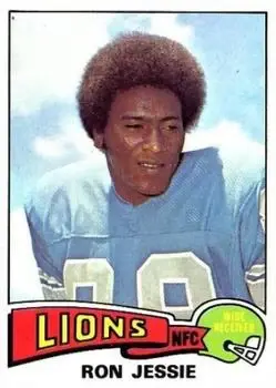 1975 Topps #253 - Ron Jessie - Detroit Lions