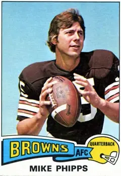 1975 Topps #260 - Mike Phipps - Cleveland Browns
