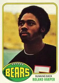 1976 Topps #229 - Roland Harper - Chicago Bears
