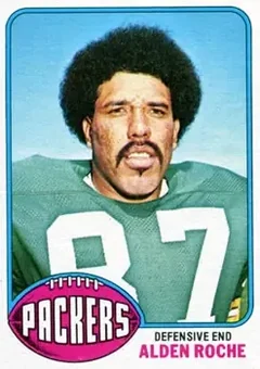 1976 Topps #241 - Alden Roche - Green Bay Packers