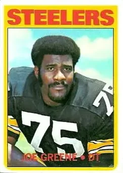 1972 Topps #230 - Joe Greene - Pittsburgh Steelers