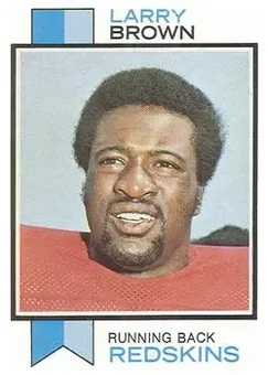 1973 Topps #220 - Larry Brown - Washington Redskins