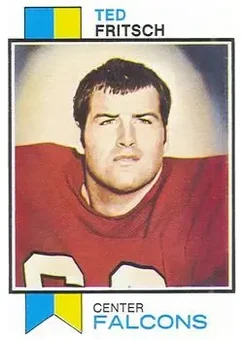 1973 Topps #223 - Ted Fritsch - Atlanta Falcons