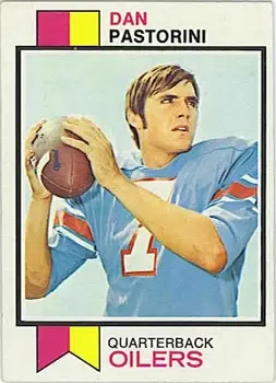 1973 Topps #225 - Dan Pastorini - Houston Oilers