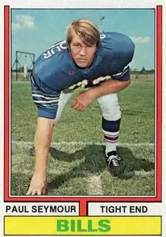 1974 Topps #261 - Paul Seymour - Buffalo Bills