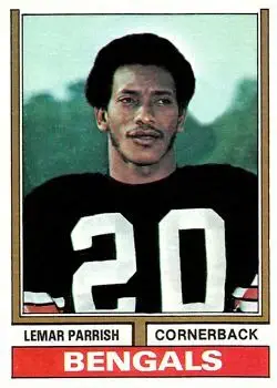 1974 Topps #264 - Lemar Parrish - Cincinnati Bengals