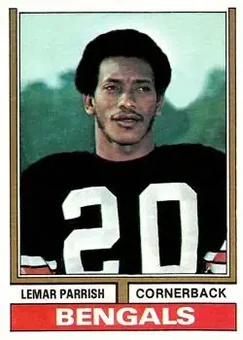 1974 Topps #264 - Lemar Parrish - Cincinnati Bengals