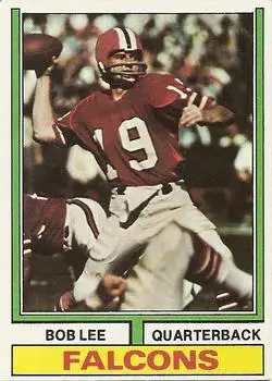 1974 Topps #265 - Bob Lee - Atlanta Falcons - Front