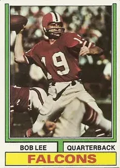 1974 Topps #265 - Bob Lee - Atlanta Falcons