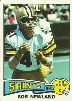 1975 Topps #269 - Bob Newland - New Orleans Saints