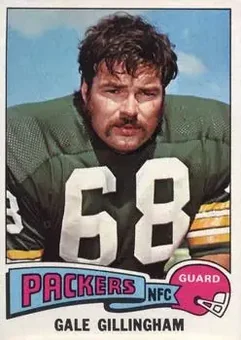 1975 Topps #270 - Gale Gillingham - Green Bay Packers 1975 Topps #270 - Gale Gillingham - Green Bay Packers
