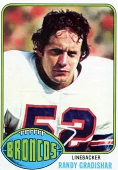 1976 Topps #257 - Randy Gradishar - Denver Broncos