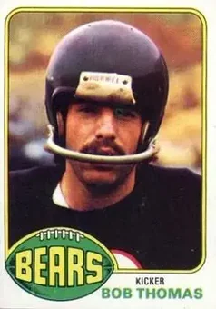 1976 Topps #258 - Bob Thomas - Chicago Bears