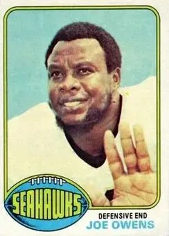1976 Topps #259 - Joe Owens - Seattle Seahawks