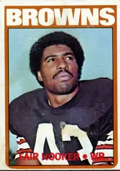 1972 Topps #239 - Fair Hooker - Cleveland Browns