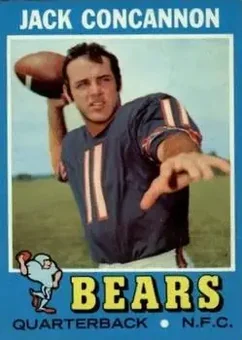 1971 Topps #262 - Jack Concannon - Chicago Bears