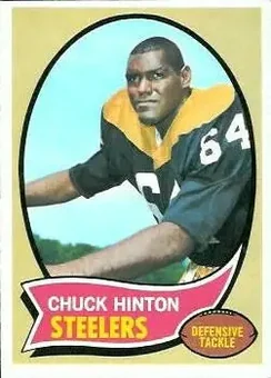 1970 Topps #241 - Chuck Hinton - Pittsburgh Steelers