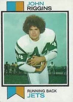 1973 Topps #245 - John Riggins - New York Jets