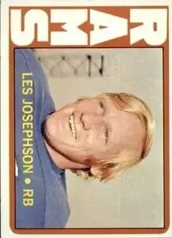 1972 Topps #247 - Les Josephson - Los Angeles Rams