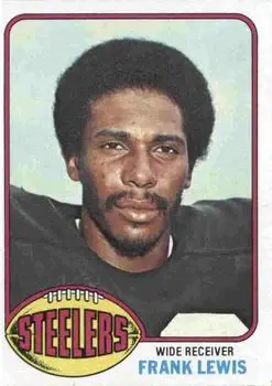 1976 Topps #261 - Frank Lewis - Pittsburgh Steelers