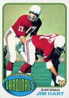 1976 Topps #266 - Jim Hart - St. Louis Cardinals