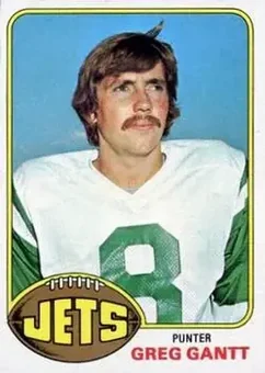 1976 Topps #267 - Greg Gantt - New York Jets