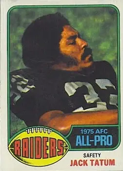 1976 Topps #270 - Jack Tatum - Oakland Raiders - Front
