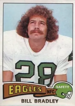 1975 Topps #276 - Bill Bradley - Philadelphia Eagles - Front