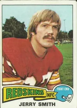 1975 Topps #277 - Jerry Smith - Washington Redskins - Front