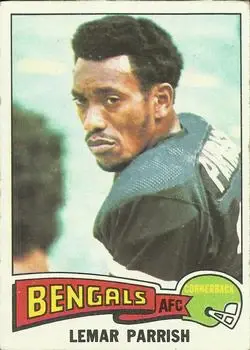1975 Topps #280 - Lemar Parrish - Cincinnati Bengals