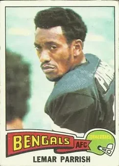 1975 Topps #280 - Lemar Parrish - Cincinnati Bengals