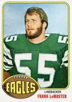 1976 Topps #279 - Frank LeMaster - Philadelphia Eagles