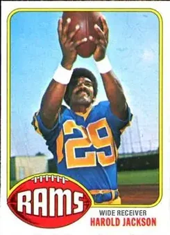 1976 Topps #285 - Harold Jackson - Los Angeles Rams