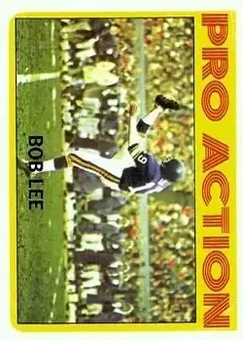 1972 Topps #258 - Bob Lee - Minnesota Vikings