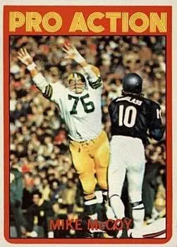 1972 Topps #260 - Mike McCoy - Green Bay Packers