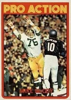1972 Topps #260 - Mike McCoy - Green Bay Packers