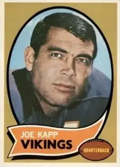 1970 Topps #250 - Joe Kapp - Minnesota Vikings 1970 Topps #250 - Joe Kapp - Minnesota Vikings