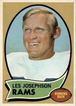 1970 Topps #253 - Les Josephson - Los Angeles Rams