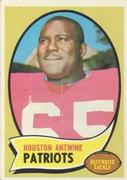 1970 Topps #255 - Houston Antwine - Boston Patriots