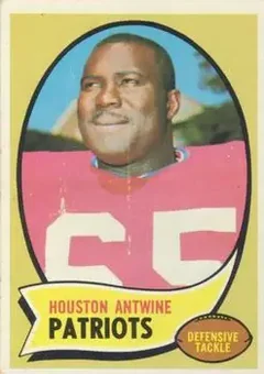 1970 Topps #255 - Houston Antwine - Boston Patriots
