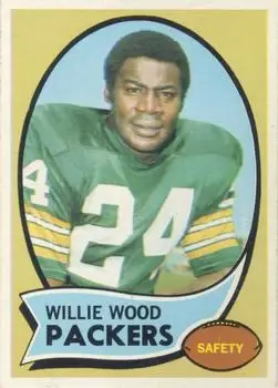 1970 Topps #261 - Willie Wood - Green Bay Packers - Front